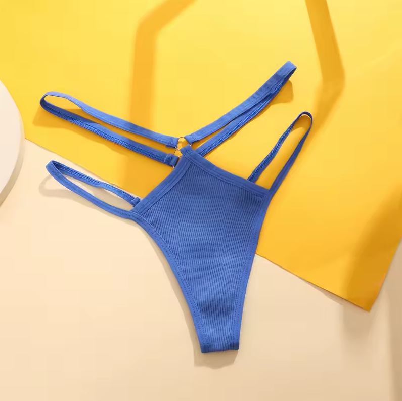 Women’s Cotton G-String | Seamless Low Waist Thong | Breathable Soft Stretch Underwear