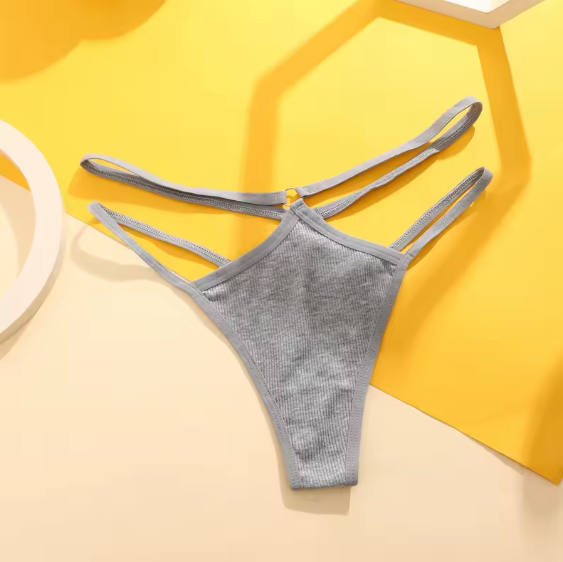 Women’s Cotton G-String | Seamless Low Waist Thong | Breathable Soft Stretch Underwear