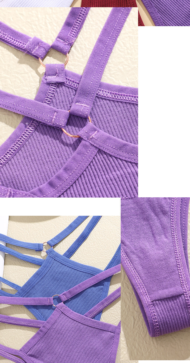 Women’s Cotton G-String | Seamless Low Waist Thong | Breathable Soft Stretch Underwear